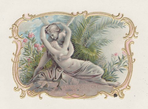 Framed Vintage Cigar Label I Print