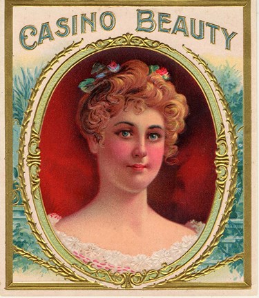 Framed Casino Beauty Print