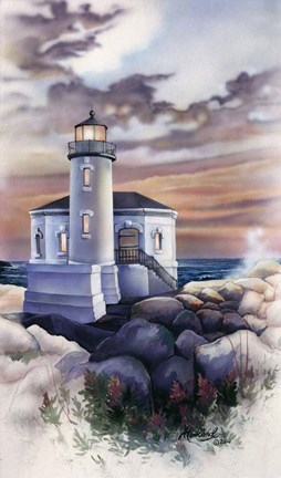 Framed Lighthouse Print