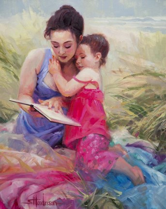 Framed Seaside Story Print