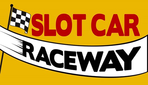 Framed Slot Car Raceway Print