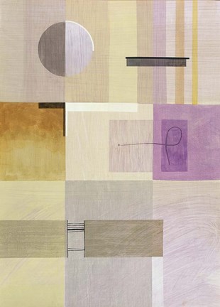 Framed Lavender Essence I Print