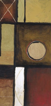 Framed Retro in Red II Print