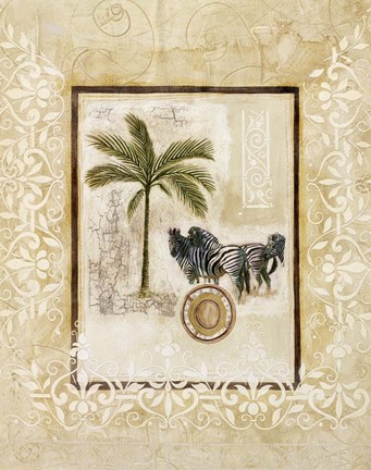 Framed Safari II Print