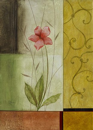 Framed Pretty in Pink I Print