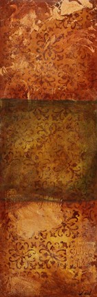 Framed Paisley Panel IV Print