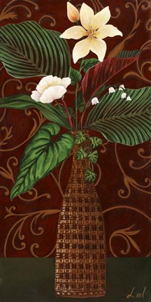 Framed Wicker II Print