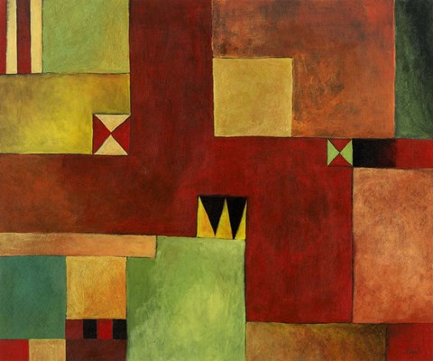 Framed Geometric II Print