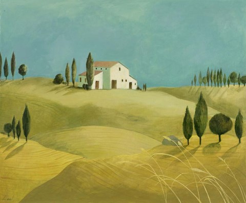 Framed Countryside II Print