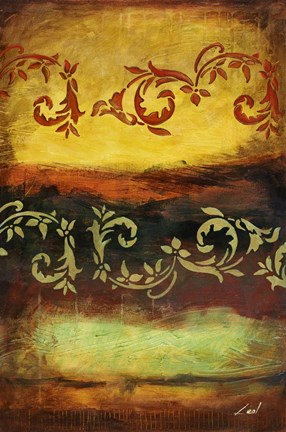 Framed Turbulance II Print