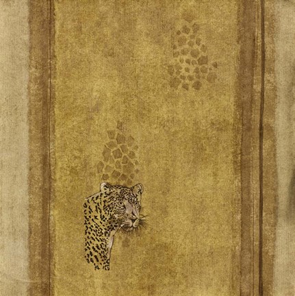 Framed Leopard Print