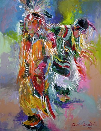 Framed Warriors Print