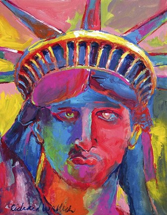 Framed Liberty Print