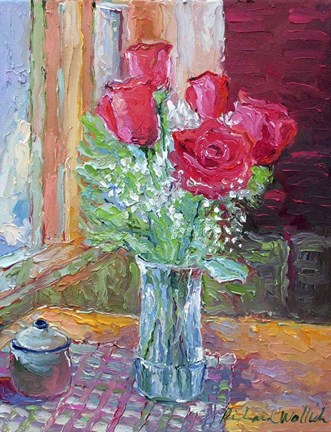 Framed Roses 3 Print