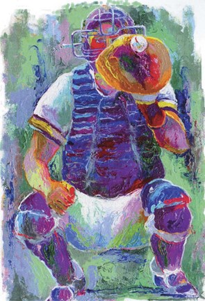 Framed Catcher Print