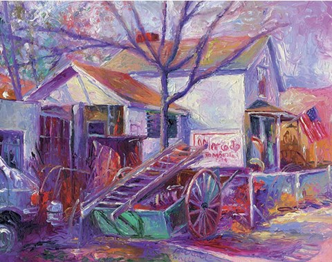 Framed Mercado Print