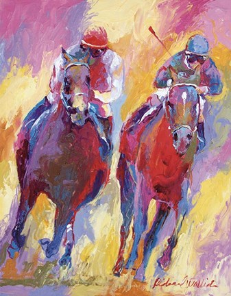 Framed Derby 10 Print