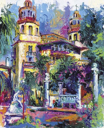 Framed Hearst Castle Print