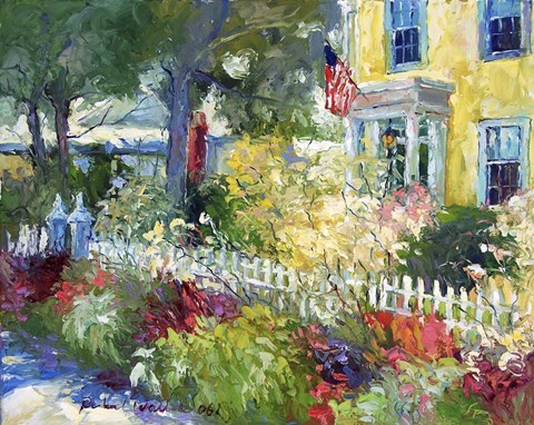 Framed Sidewalk&#39;s Edge Print