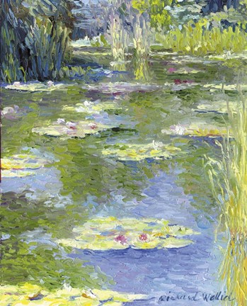 Framed Lilies 1 Print