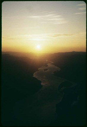 Framed Columbia River Print