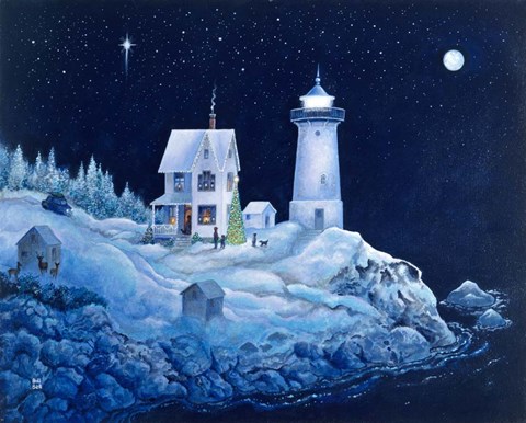 Framed Stille Night Print