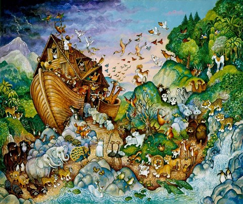 Framed Two By Two Print