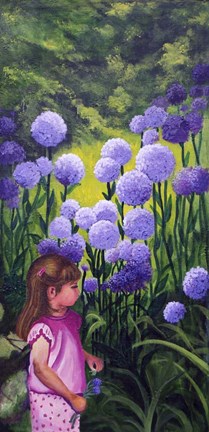 Framed Spring Garden Print