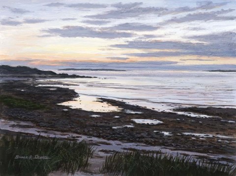 Framed Fading Llight Print