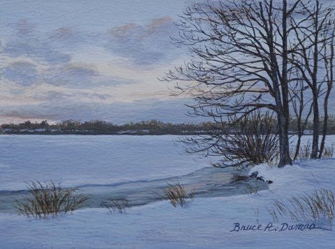 Framed Winter Whisper Print