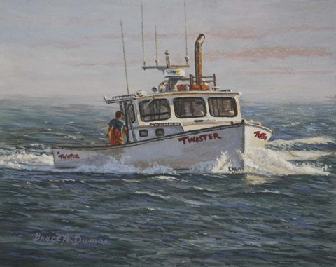 Framed Twister Print