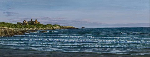 Framed Bailey&#39;s Beach Print