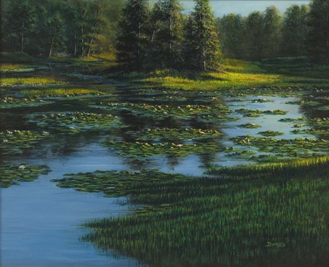 Framed Center Isle Print