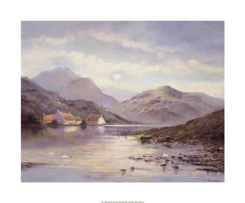 Framed Morning Reflections Print