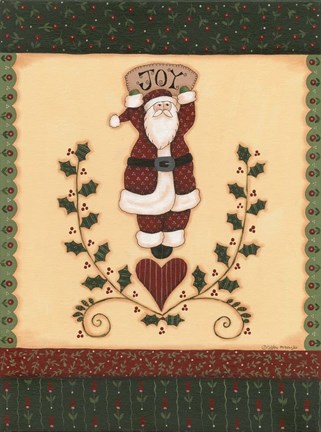 Framed Christmas Quilts II Print