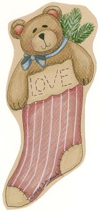 Framed Love Bear Print