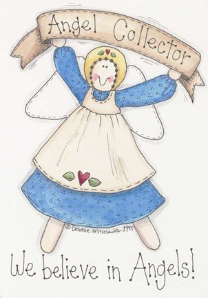 Framed Angel Collector Print