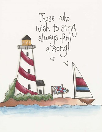 Framed Find A Song Print