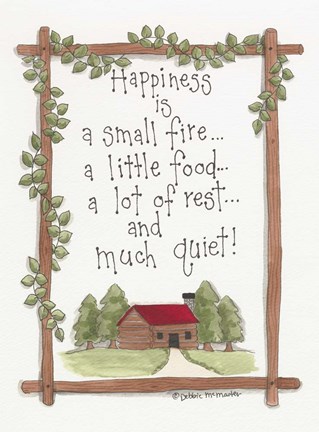 Framed Happiness Print
