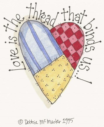 Framed Love Binds Us Print