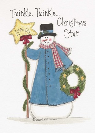 Framed Twinkle Twinkle Print