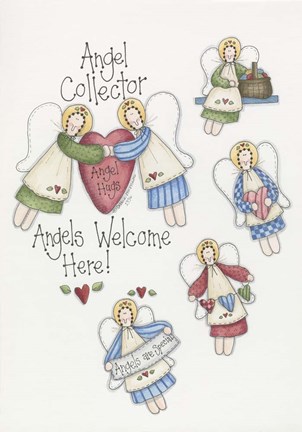 Framed Angels Are Special Print