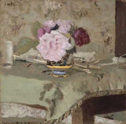 Framed Bouquet of Roses Print