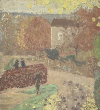 Framed House of Mallarme at Valvins Print