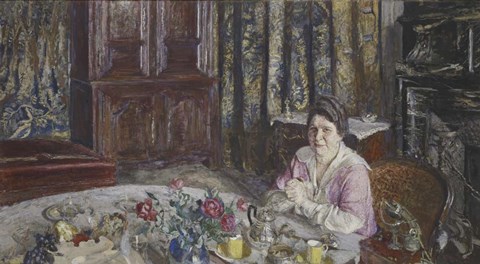 Framed Portrait of Madame Henri Vaquez Print