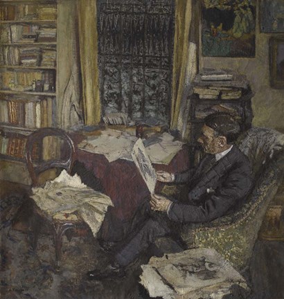 Framed Henri Xavier Fontaine, 1920 Print