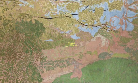 Framed Maisonnette at l&#39;Etang-la-Ville, c. 1900 Print