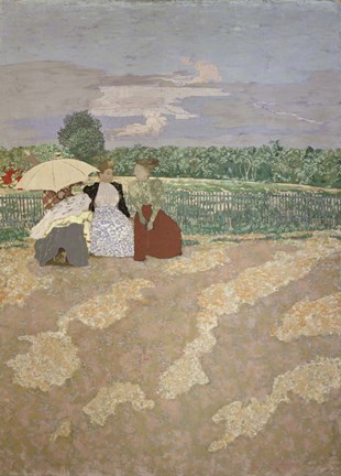 Framed Conversation, 1894 Print