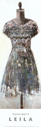 Framed Fashion Week II Print