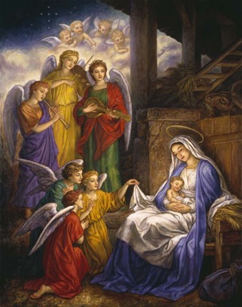 Framed Madonna Print